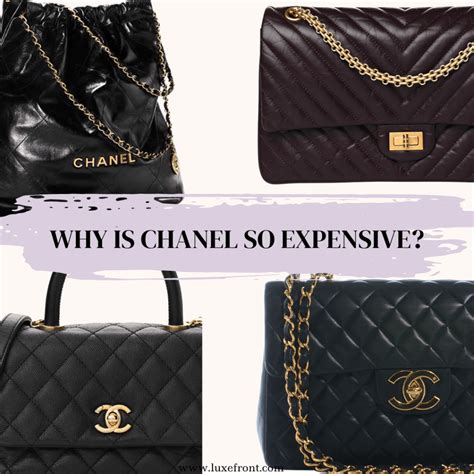 chanel bags prices|why is chanel so expensive.